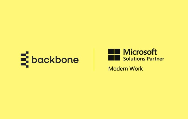 Backbone achieves Microsoft Solutions Partner status for Secure Modern Work